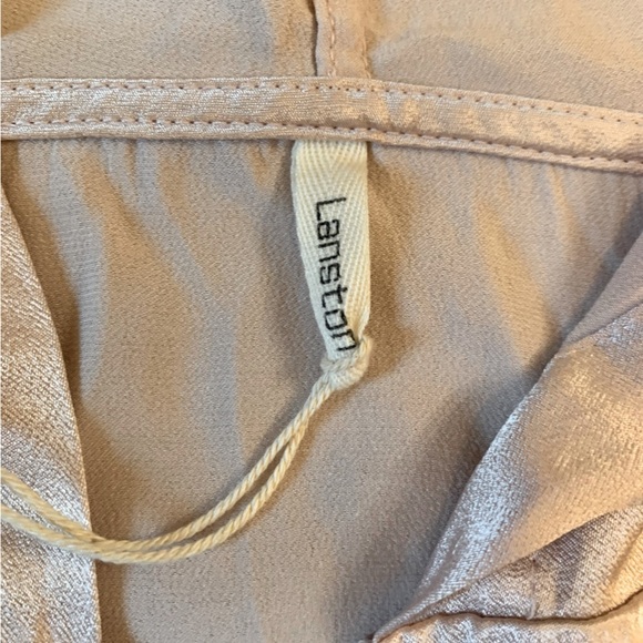 NWT Lanston Zip Up Hooded Jacket Women Size Large Blush Pink - Picture 5 of 6